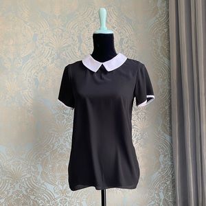 Wednesday Addams style top